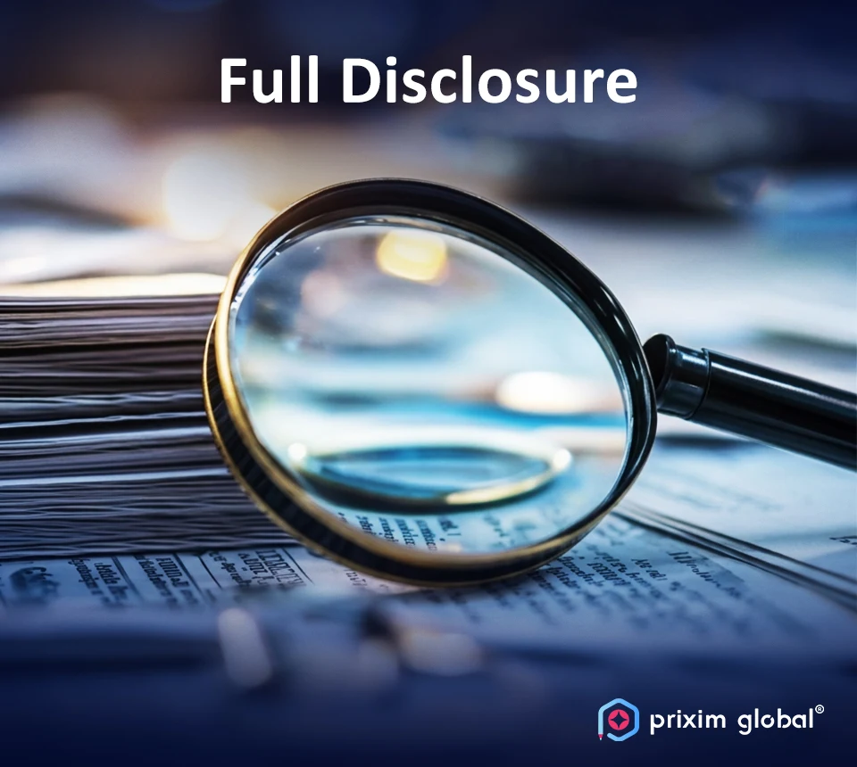 Prixim Global's KYC processes enhances transparency in client interactions.